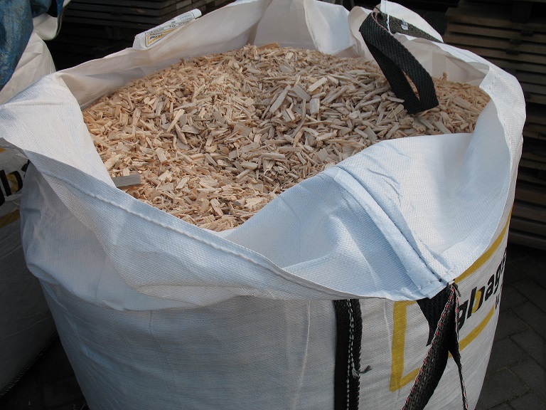 Houtsnippers en zagerijafval