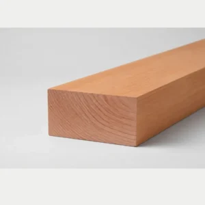 Geschaafde douglas balk 45 x 190 mm plat liggend, met gladde zijden en smalle kopse kant