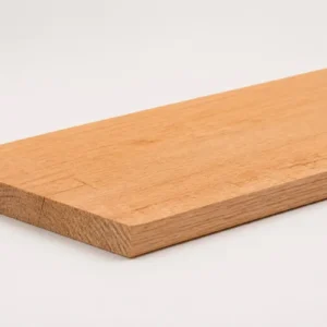 Douglas plank fijnbezaagd 30 x 200 mm plat liggend met brede zichtzijde