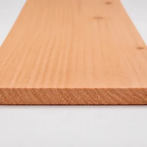 Geschaafde douglas plank 18 x 115 mm plat liggend met glad oppervlak