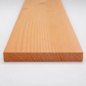 Geschaafde douglas plank 18 x 95 mm plat liggend met glad geschaafd oppervlak