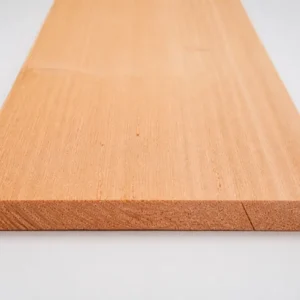 Geschaafde douglas plank 26 x 245 mm plat liggend, extra breed en glad geschaafd