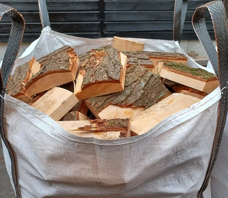 Big bag met douglas resthout uit de eigen zagerij van CenWood