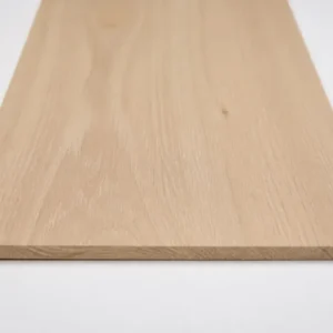 Kamergedroogde geschaafde eiken plank 12 x 175 mm met glad oppervlak