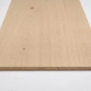 Kamergedroogde geschaafde eiken plank 16 x 175 mm met gladde zichtzijde