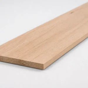 Kamergedroogde geschaafde eiken plank 16 x 80 mm, smalle plank met glad oppervlak