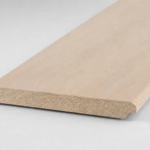 Eiken shiplap plank 20 x 130 mm KD rustiek met visbek en sponning langs de rand