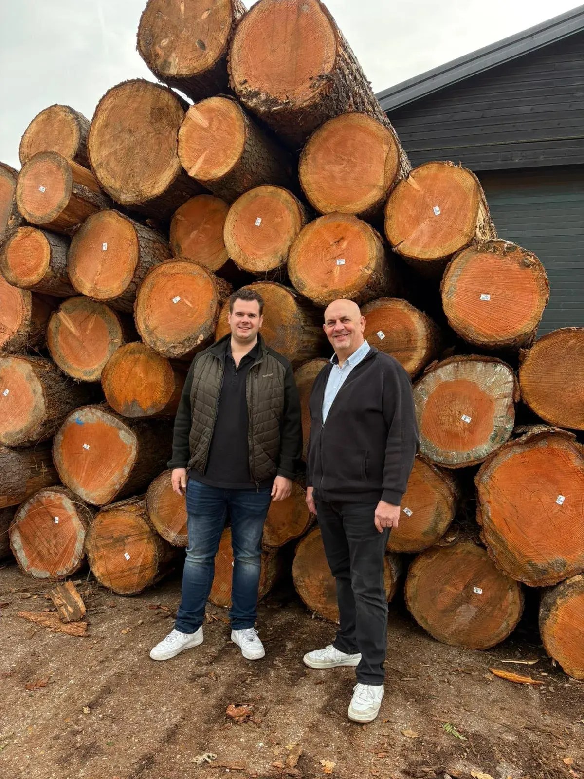 Hout uit eigen zagerij van CenWood in Gemert