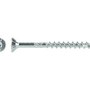 Verzinkte houtconstructieschroef met verzonken kop en torx T40, 8,0 x 320 mm, met kopaanzicht